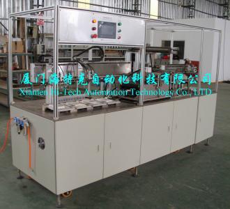 锂电池极片覆膜叠片机